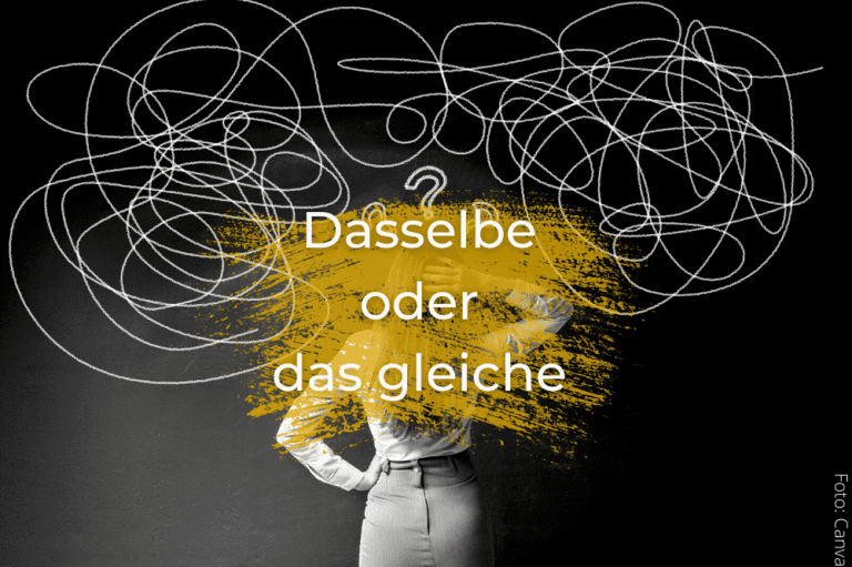 Dasselbe Und Das Gleiche Unterschied ralf-friedrich.de